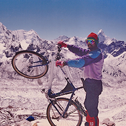 1990: Highest Altitude on a bike